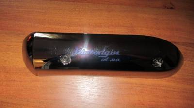 Хромированная накладка глушителя дио 56