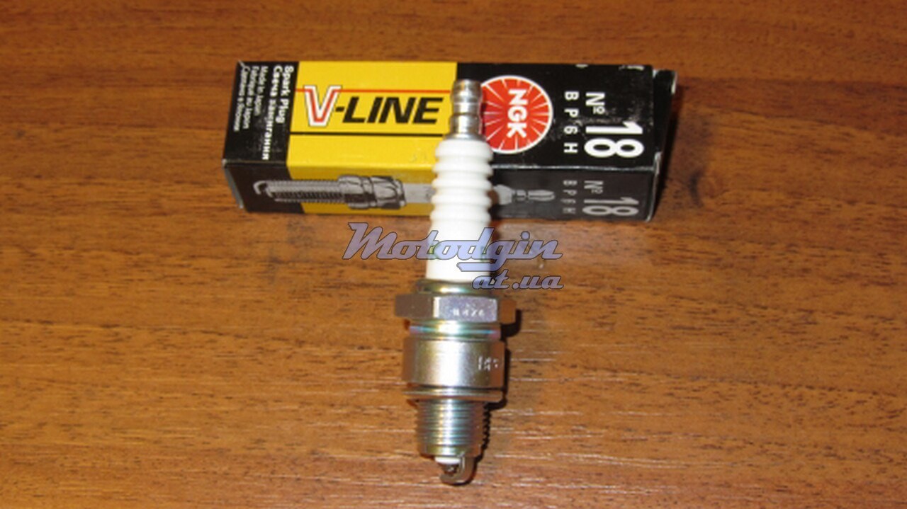 Свеча для двухтактных скутеров NGK BP6H