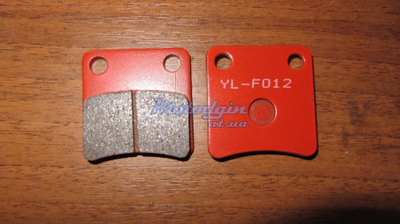 Колодки тормозные (диск) Zongshen WIND однопоршневой супорт.