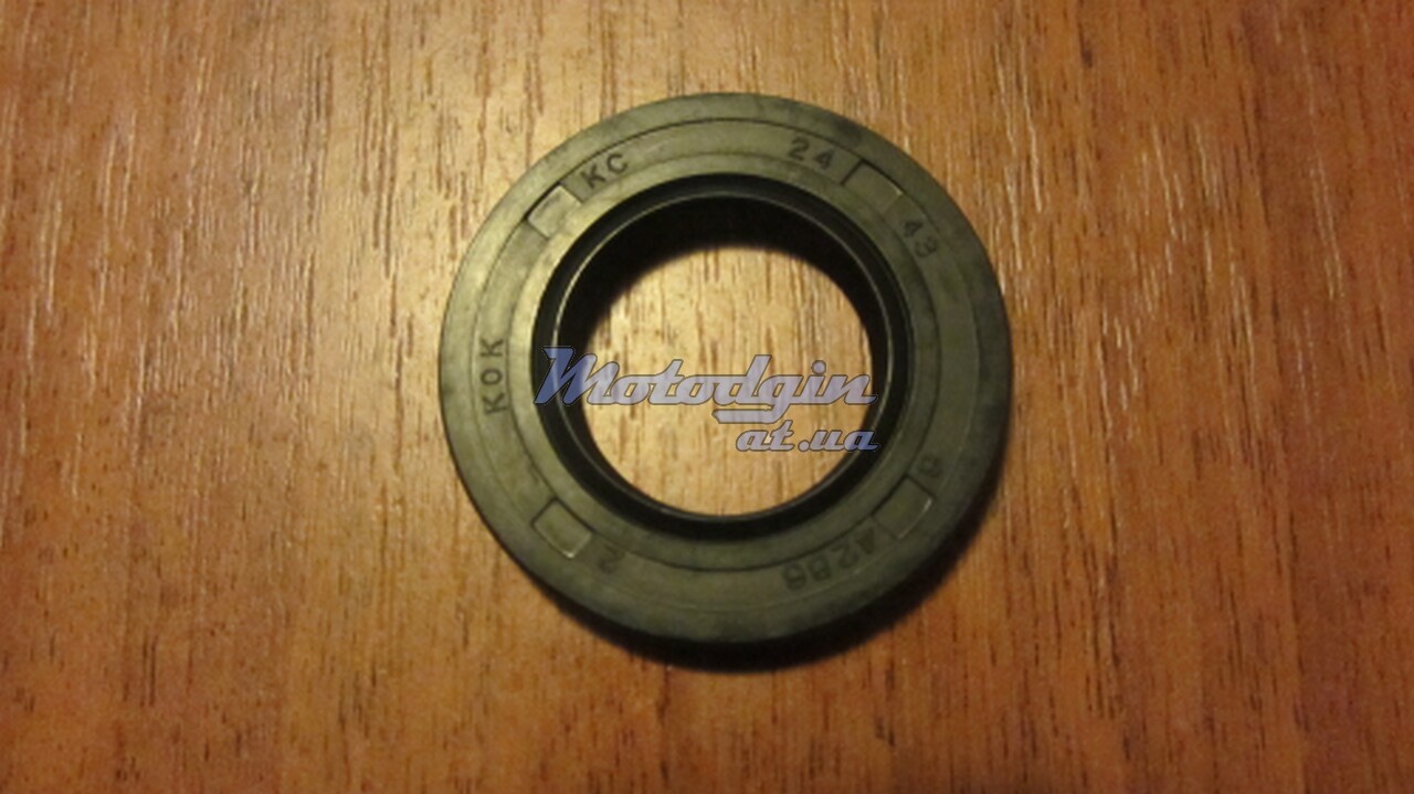 Сальник коленвала Сузуки Аддресс 50/100/110 24х43х6 КОК