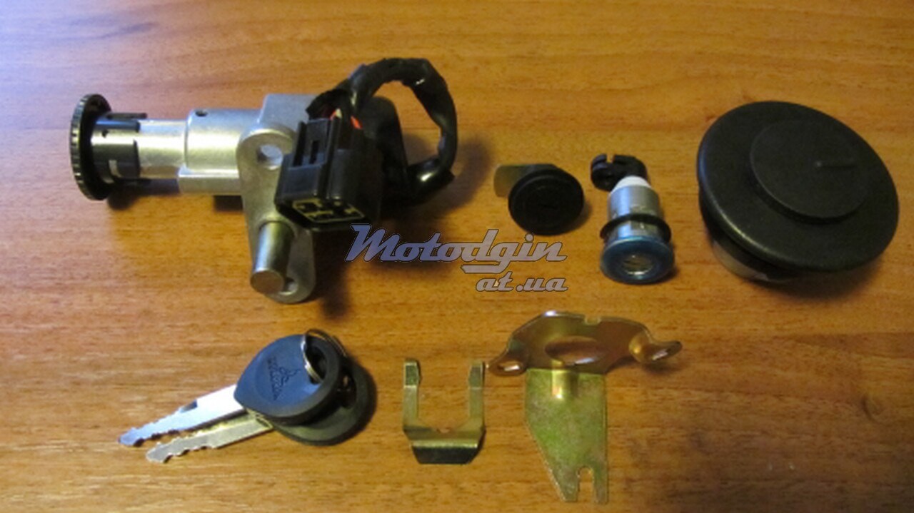 Замок зажигания (комплект) Stels VORTEX (5 проводов)