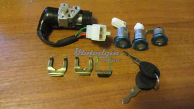 Замок зажигания (комплект) Honda LEAD, TACT