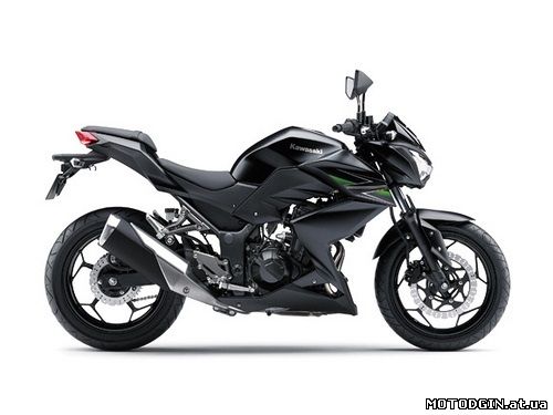 Новый мотоцикл Kawasaki Z250.