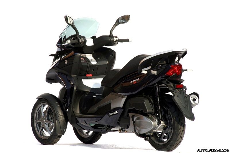 Макси скутер quadro 350s