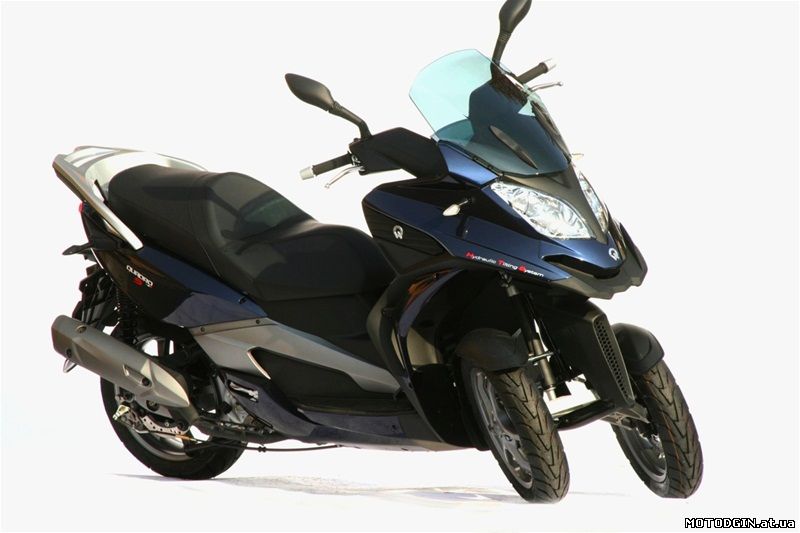 Новый макси скутер Quadro 350S