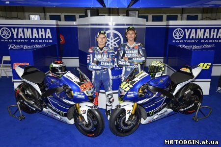 Новый мотоцикл Yamaha YZR-M1